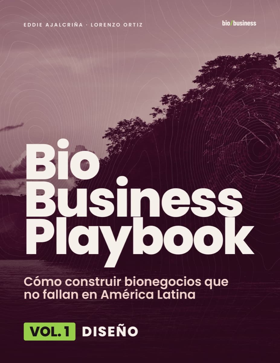 Portada de Bio Business Playbook, Vol. 1: Diseño